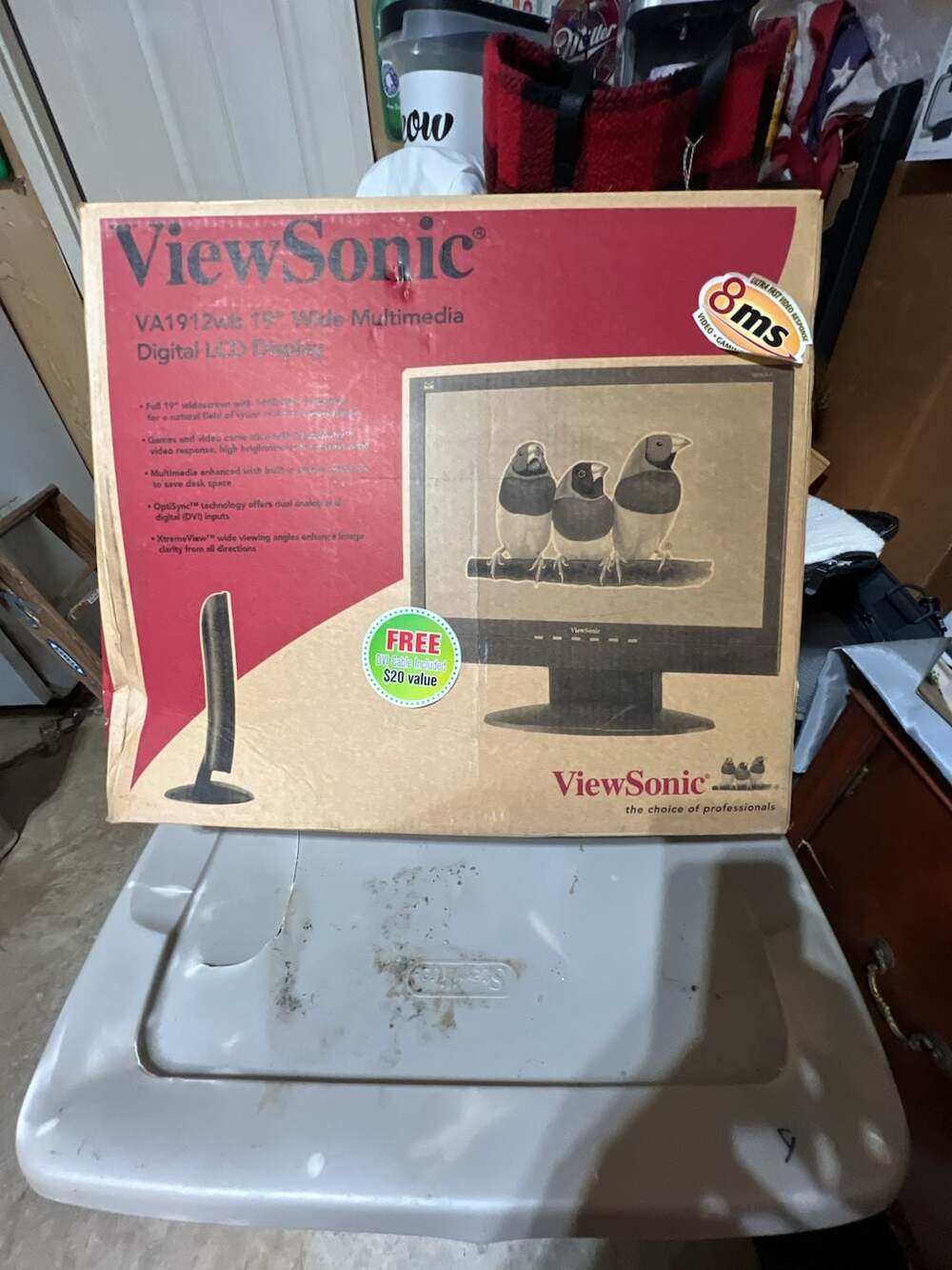 ViewSonic VA1912wb 19-Inch Widescreen Multimedia Digital LCD Display Monitor